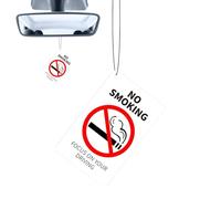 Decorazione per specchietto retrovisore 'auto, segnale di promemoria con profumo deodorante per auto, promemoria per interni auto, per bar, bagni