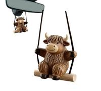Decorazione per specchietto retrovisore, ciondolo a forma di , accessorio per interni auto, ciondolo a forma di animale, per SUV, camper, berlina, camion, veicoli automobilistici