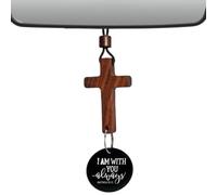 Decorazione Per Specchio Retrovisore | Ciondolo Decorativo Per Specchio Retrovisore | Accessori Interni Cristiani Unisex Per Casa Famiglia Chiesa E Veicoli