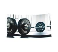 Decorazione per striscioni di Halloween con stampa di sport di sollevamento pesi, cartello da appendere per interni ed esterni, forniture per le vacanze con occhielli in metallo