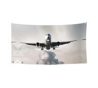 Decorazione per striscioni di Halloween, decorazione artistica per aerei, cartello da appendere per interni ed esterni, forniture per le vacanze con occhielli in metallo