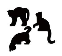 Decorazione per telaio della porta, di gatto nero per ghirlanda, ornamenti per Halloween, di animali , per casa, asilo , ristorante, bar, ingresso sul posto di lavoro
