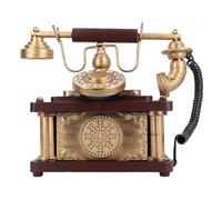 Decorazione per Telefono retrò, Modello di Telefono Vintage in Stile Europeo Ornamento per Telefono in Resina retrò per Caffetteria, Bar, Decorazione per Finestre, Fotografia