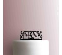 Decorazione per torta con logo Bleach, in acrilico, larghezza 12,7 cm, colore: giallo