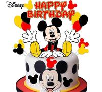 Decorazione per torta di compleanno a tema Mickey e Minnie Mouse, accessori per festa di anniversario, regali estivi, decorazioni per matrimonio, forniture per la scuola e la camera da letto 10 pezzi-