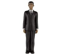 Decorazione per torta in plastica per matrimonio, sposo afroamericano, 11,4 cm