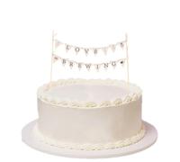 Decorazione per Torta Love Is Brewing, Topper Cupcake con Scritta Martini Coffee Bridal Shower Cartello Love Is Brewing Decorazioni per Torte Nuziali Feste Fidanzamento Altro Ancora
