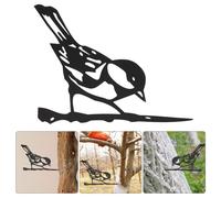Decorazione per uccelli da giardino di in metallo Figurina Albero