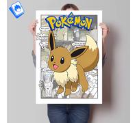 Decorazione Pokémon su Tela Sceptile - Il Tuo Personaggio Preferito da Appendere