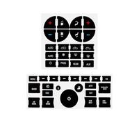 Decorazione Pulsanti Compatibile Con Buick Per Enclave Per CXL 2006 2007 2008 2009 2010 2011 2012 Adesivi Per La Riparazione Dei Pulsanti Del Climatizzatore E Dell'impianto Stereo