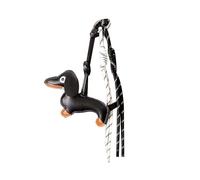 Decorazione retrò per borse a forma di bassotto per chi ama gli animali domestici alla moda borse accessori portachiavi decorazione unica borsa