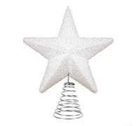 Decorazione scintillante per albero di Natale progettata per riflettere la luce e migliorare l'atmosfera delle vacanze nella tua decorazione stagionale
