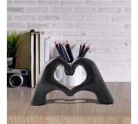 DECORAZIONE SCULTURA MANI A CUORE EFFETTO AMORE DA SCRIVANIA CAMERA DA LETTO