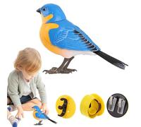 Decorazione simulata di - Ornamento per canto controllato dal suono | Animale giocattolo artificiale attivato dalla luce - Animale domestico con sensore elettrico interattivo creativo per l'in