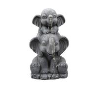 Decorazione solare da esterno a forma di elefante, unica, con luce solare