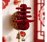 Decorazione sospesa per il Capodanno cinese 2026, festa di primavera rossa