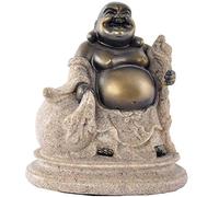 Decorazione Statuetta Statua di Buddha, Statua di Buddha Che Ride per buona Fortuna, ricchezza e Felicità, Ornamenti per la casa