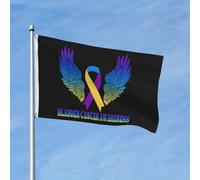 Decorazione Striscione Da Giardino Bladder Cancer Awareness Bandiera Da Cortile Resistente Ai Raggi Uv Bandiera Della Casa Per Decorazione Domestica, Cortile, Camion, 3X5 Ft