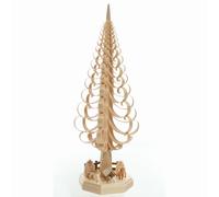 Decorazione Tavola Albero Chip Con Cervo +Presepio +Alberi Bxhxt 18 5x50x18 5cm