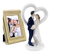 Decorazione Torta Nuziale, Figure Decorative Per Torte Nuziali, Figure Per Torta Degli Sposi, Figure Degli Sposi Per Decorazioni, Decorazioni Per Torta Degli Sposi In Resina, Sposa E Dello Sposo