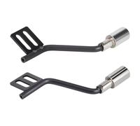Decorazione Tubo Scarico Upgrade Per Defender Per Element Per Enduro 1/10 | Terminale scarico simulato con griglia stile vano motore scala RC crawler carrozzeria upgrade parte Parti