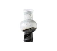 Decorazione Vaso decorativo moderno in vetro con inchiostro bianco e nero for la casa Fiore