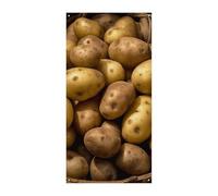 Decorazione verticale per porta con patate da giardino, 90 x 180 cm, striscioni per feste, cartello di benvenuto stagionale, decorazione verticale da appendere per portico, ingresso, decorazione da