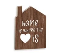Decorazione Where love is Scritta in legno da appendere Casa Famiglia