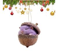Decorazioni A Forma Di Ghianda - Pendente In Acrilico 2D A Forma Di Ghianda Animale | Decorazione Per Natale | Per La Casa Interni Feste Parete Finestra E Decorazione Stagionale