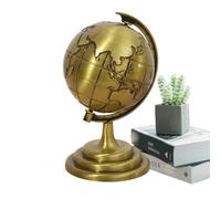 Decorazioni a forma di globo, educative/geografico/moderno desktop, ornamento vintage per la libreria domestica, decorazione per scrivania scolastica, globi di terra per conoscenza