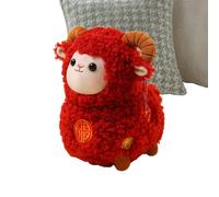 Decorazioni a Forma di Pecora per Capodanno Cinese Bambola Pecora Cinese | Cuscino Peluche Animale Per Bambini Adulti Donne Asili Nido Tavoli Casa Scuola Uffici Librerie 30 cm