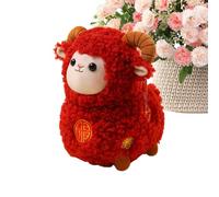 Decorazioni a Forma di Pecora per Capodanno Cinese Bambola Pecora Cinese | Cuscino Peluche Animale Per Bambini Adulti Donne Asili Nido Tavoli Casa Scuola Uffici Librerie 20 cm