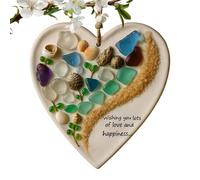 Decorazioni A Tema Amore | Pendente In Acrilico 2D Con D'Arte Piatta - Decorazione A Forma Di Cuore,Per Feste, Per Vacanze, Per Casa, Per Cucina, Per Patio, Per Giardino, Per Stanza Esterna