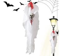 Decorazioni A Tema Fantasma Sposa Spettrale Con La Testa In Mano Ornamenti