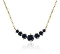 Decorazioni Accessori semplici da 2,8 ct Collana moissanita per Donne Tround Cut D Color Lab Creato Collane a Ciondolo diamantato Perfect Daily Wear Feste Wedding Girl