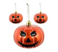 Decorazioni Ad Albero A Forma Di Zucca,Decorazioni per Albero Autunnali con Zucca | Ghigno Spaventoso Per Maniglie Porte, Pareti, Giardino, Alberi, Raduni In Famiglia Tutto L'Anno