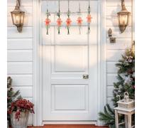 Decorazioni Albero di Natale Confezione 14 Biscotti Acrilici Uomo Ornamenti Buon