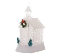 Decorazioni Albero Natale Ornamento da tavolo festivo per la stagione delle feste, per la scrivania di casa, espositore da tavolo, Babbo Natale, pupazzo di neve, renna, figurina, scena invernale