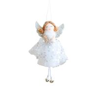 Decorazioni Angelo per Albero di Natale con Campanelle - Decorazioni per Albero di Angeli Bamboline,Charm Festivo per Interni Casa Finestra Porta Celebrazioni Holiday