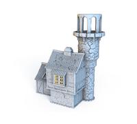 Decorazioni Architettura Medievale - Casa Torre 1
