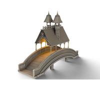 Decorazioni Architettura Medievale - Ponte In Legno