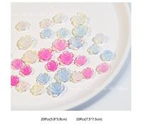 Decorazioni artistiche acriliche 3D Tip Art Supplies Set di arte camelia mista