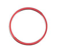 Decorazioni Auto Alluminio Motore Start Stop Accensione Portachiavi Per Mercedes Per Benz Per AMG ABC GLC GLA Per CLA Classe GL W176 W246 W205 X253 X156 C117(Rosso)