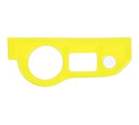 Decorazioni Auto Per Dodge Per Challenger 2015 Up Per Charger 2010 Per La Copertura Decorativa Del Pulsante Dell'interruttore Dei Fari Dell'auto(Giallo)