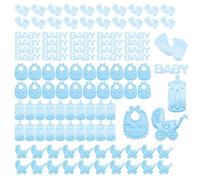 decorazioni battesimo bimbo il mio battesimo allestimento battesimo Decorazione Battesimo Bimbo Decorazione Nascita Blu da Tavola Coriandoli Baby Shower per Battesimo Prima Comunione Bambino,100 PCS