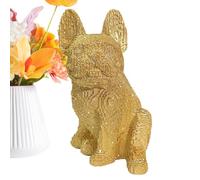 Decorazioni Bulldog - 11 X 13,7 X 17,5 Cm Ornament, Ornamen Di Figurina Bulldog | Cuscini Personalizzati A Forma Di Animale Domestico | Regalo D'arte Per Cani Tori Di Compleanni E Prelievi Per La Casa