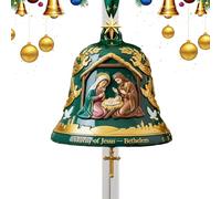 Decorazioni Campane Di Natale, Pendenti Della Natività, Ornamenti Per Albero Di Natale, Per Cena Scuola Ristorante Matrimonio Compleanno Raduno Familiare Celebrazione Invernale