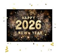 Decorazioni Capodanno Sfondale Grande Per La Vigilia Di Capodanno 2026
