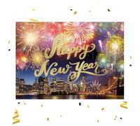 Decorazioni Capodanno Sfondale Grande Per La Vigilia Di Capodanno 2026