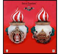 decorazioni casa da bambola scultura 3d vaso vintage carrozza principessa corona